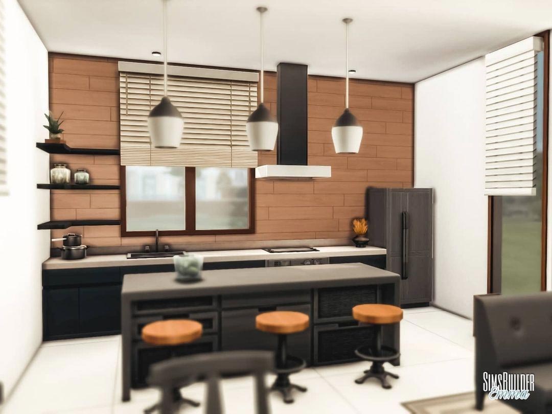 The Sims 4 Modern Villa Kitchen