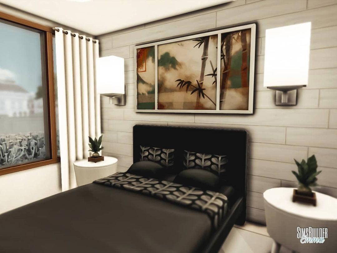The Sims 4 Modern Villa Bedroom