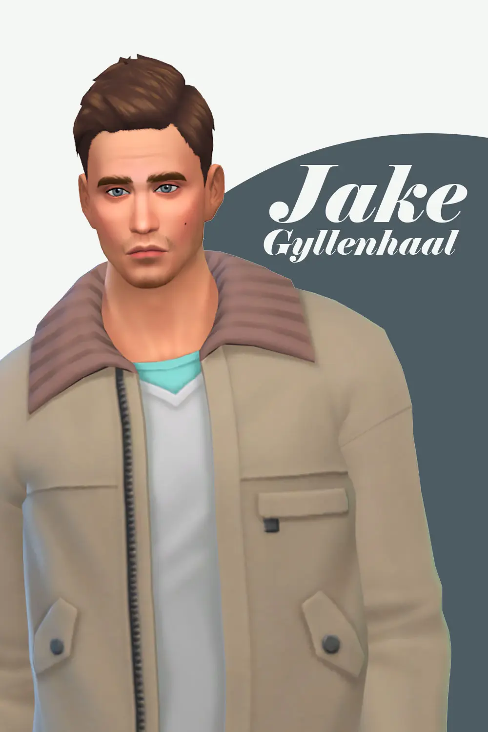 The Sims 4 Jake Gyllenhaal Sim - Households Download