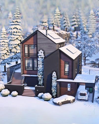 The Sims 4 Modern Gables Family Home