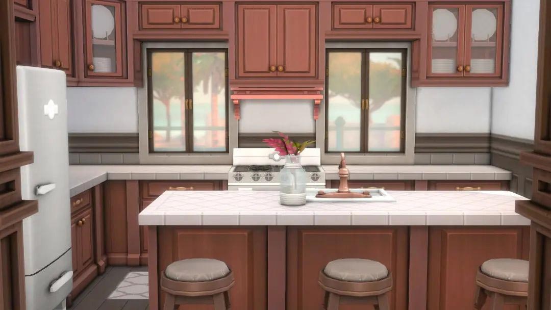 The Sims 4 Tartosa Mansion Kitchen