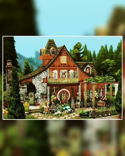 The Sims 4 Witch Cottage