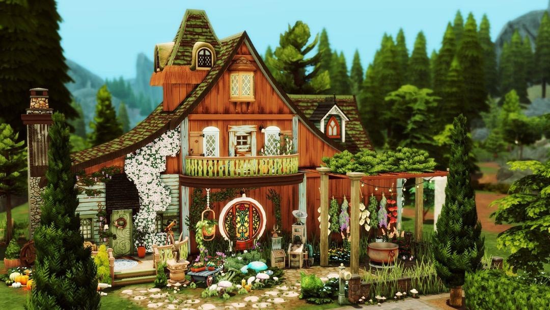 The Sims 4 Witch Cottage