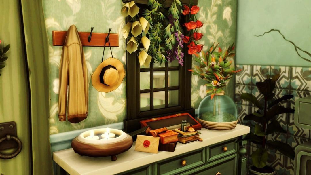 The Sims 4 Witch Cottage Kitchen