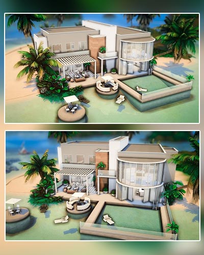 The Sims 4 Luxury Honeymoon House