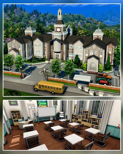 The Sims 4 Copperdale High School