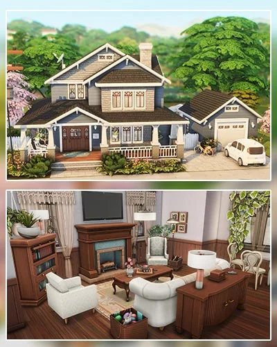 The Sims 4 Grandparents Craftsman