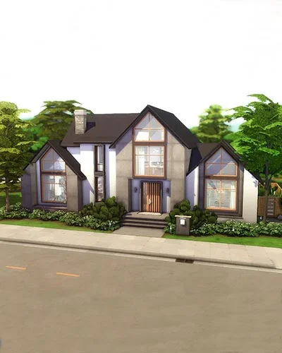 The Sims 4 House San Sequoia Contemporar