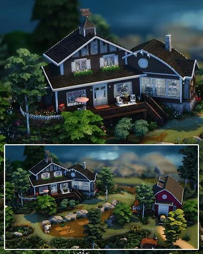 The Sims 4 Grandparent's Farmhouse
