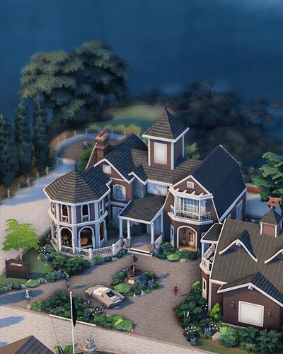 The Sims 4 Pearl House Restaurant