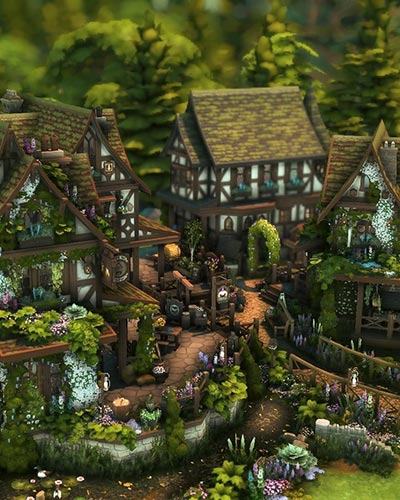 The Sims 4 Medieval Village