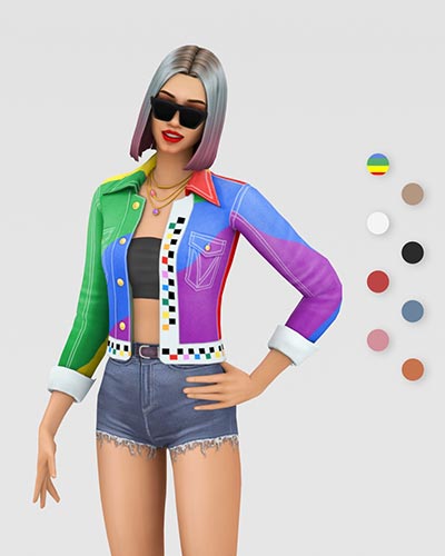 The Sims 4 Nara Jacket