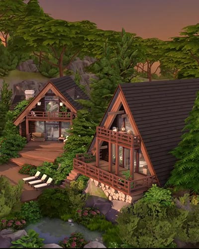 The Sims 4 Frame House