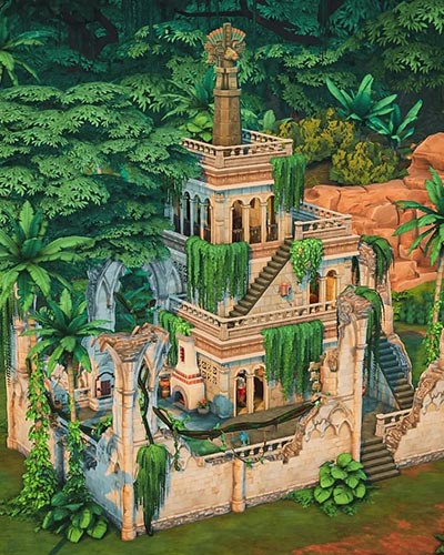 The Sims 4 Ancient Ruins Museum