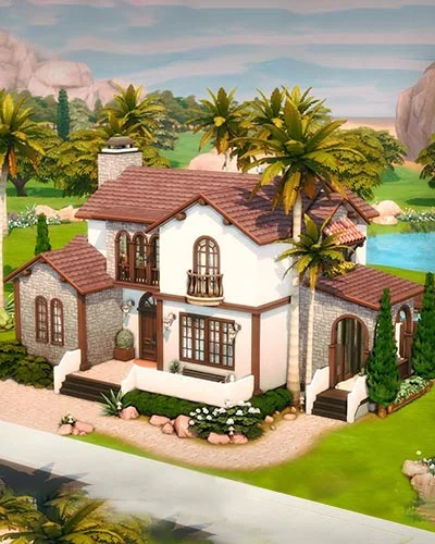 The Sims 4 Residential Lot - The Sims 4 House Download