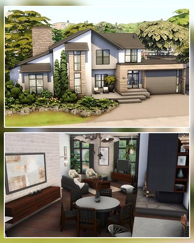 The Sims 4 Large Family Home