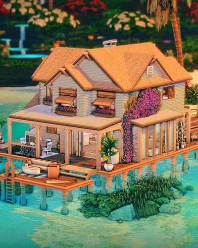 The Sims 4 Family Beach Home