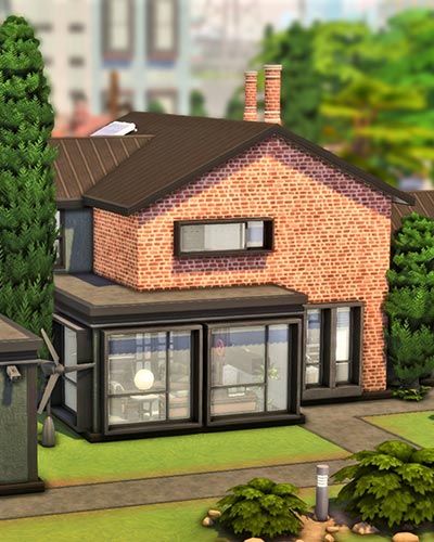The Sims 4 Modern Industrial Houses