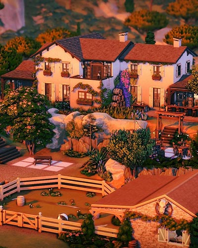 The Sims 4 Tartosa Vineyard