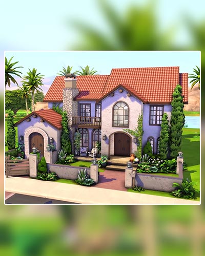 The Sims 4 Mediterranean Family Home