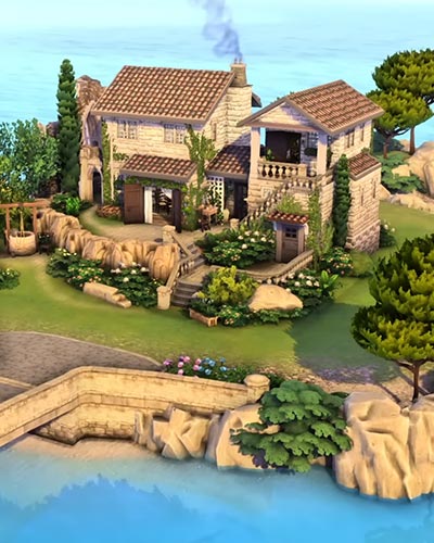The Sims 4 Private Italian Home