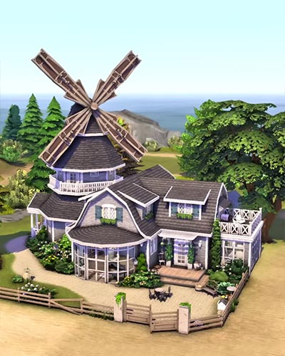 The Sims 4 Windmill Family Home