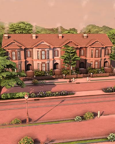 The Sims 4 For Rent Base Game Townhouses