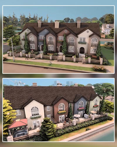 The Sims 4 Basegame Townhomes For Rent