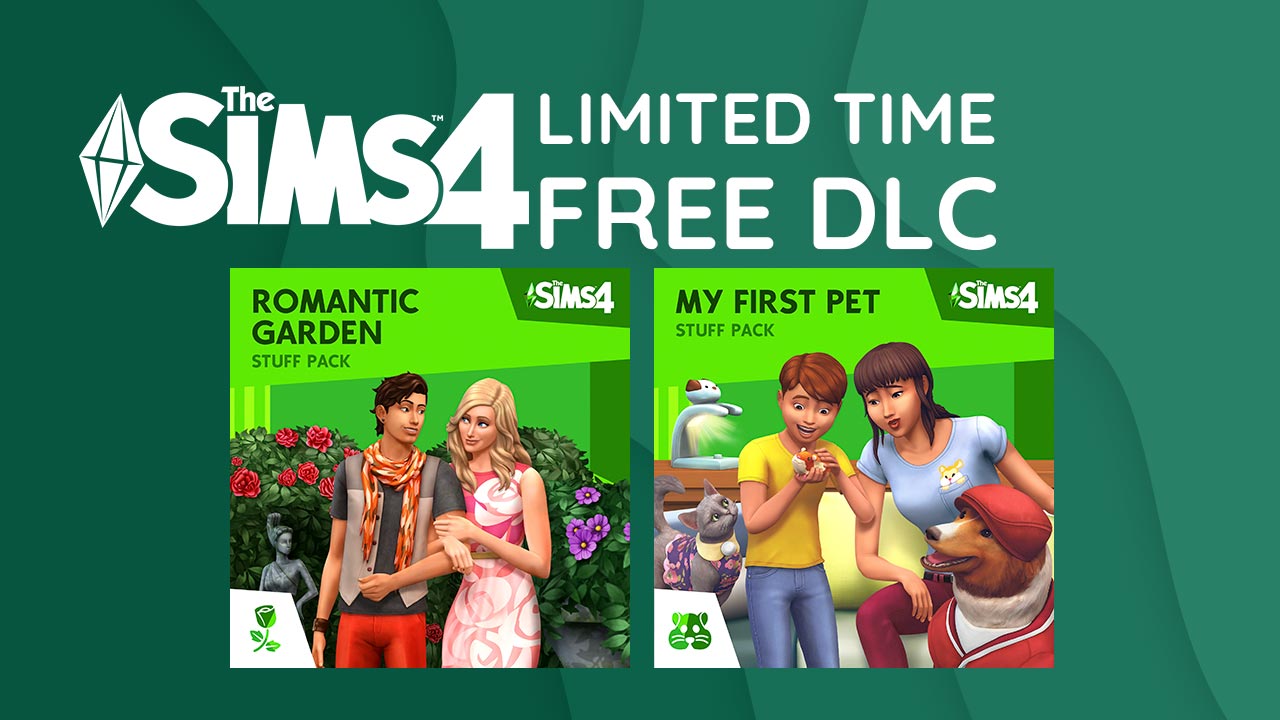 The Sims 4 Free DLC Romantic Garden Stuff