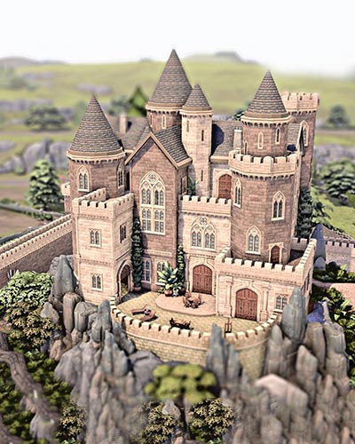 The Sims 4 Henford Castle