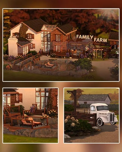 The Sims 4 Family Pumpkin Farm