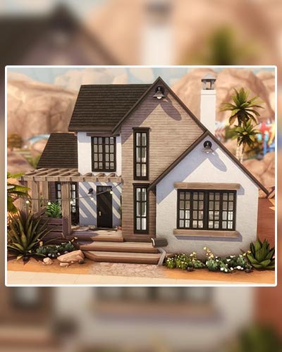 The Sims 4 Basegame Desert Loft