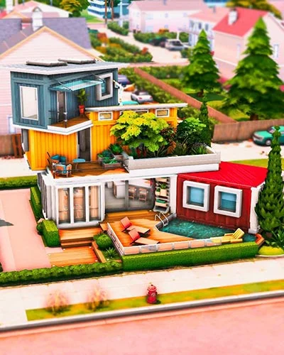 The Sims 4 Container Home