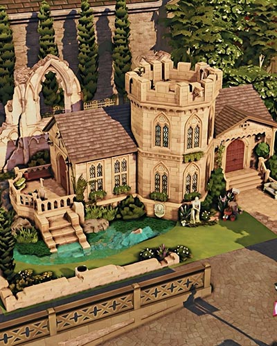 The Sims 4 Little Castle
