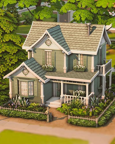 The Sims 4 Small basegame house