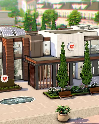 The Sims 4 Willow Creek Hospital