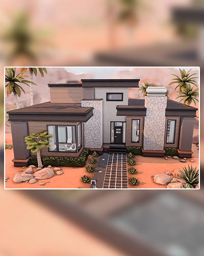 The Sims 4 Base Game Modern House