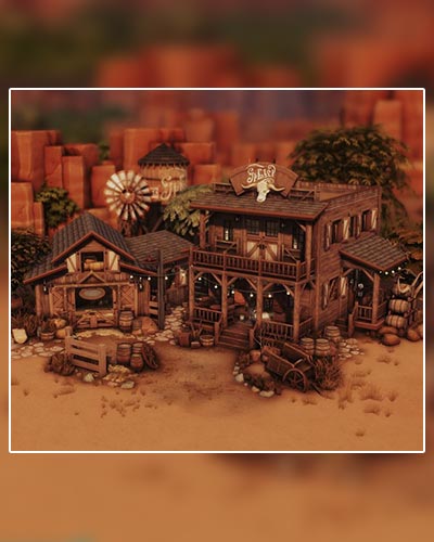 The Sims 4 Chestnut Ridge Saloon