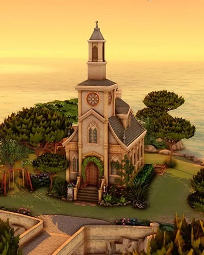 The Sims 4 Converted Church Home