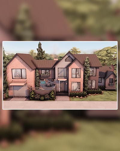 The Sims 4 Modern Family Home