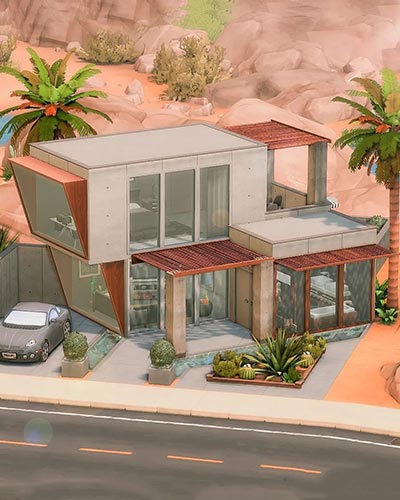 The Sims 4 Desert Luxe House