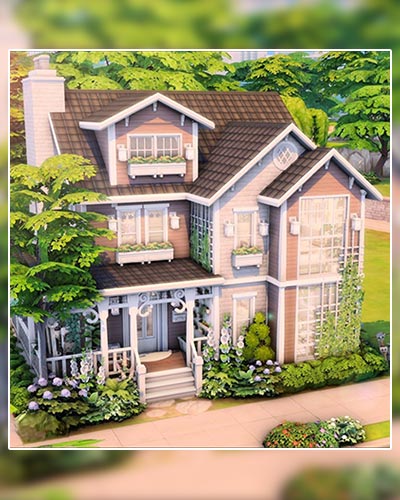 The Sims 4 Perfect Bright Family Home