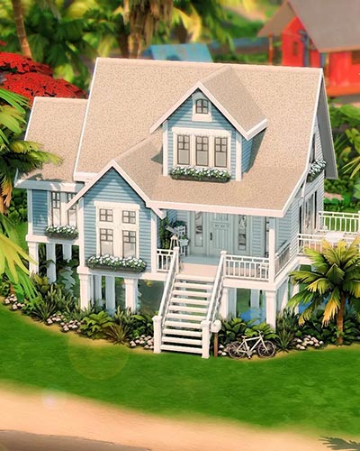 The Sims 4 Traditional Beach House