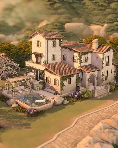 The Sims 4 Villa Tartosa