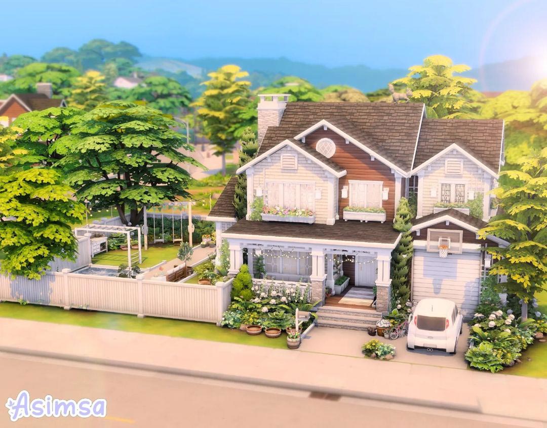 The Sims 4 Young Family Home   The Sims 4 Young Family Home 01 Asimsa04 