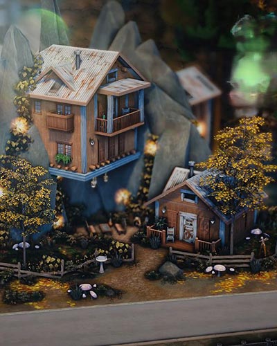 The Sims 4 Whispering Woods Village