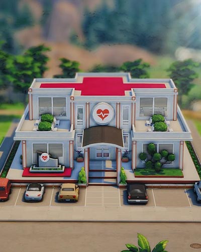 The Sims 4 Newcrest Hospital