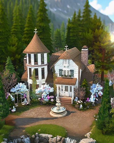 The Sims 4 Crystal Creator's Home