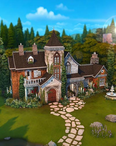 The Sims 4 Castle Apartments