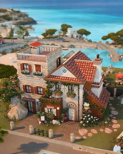 The Sims 4 Italian Restaurant